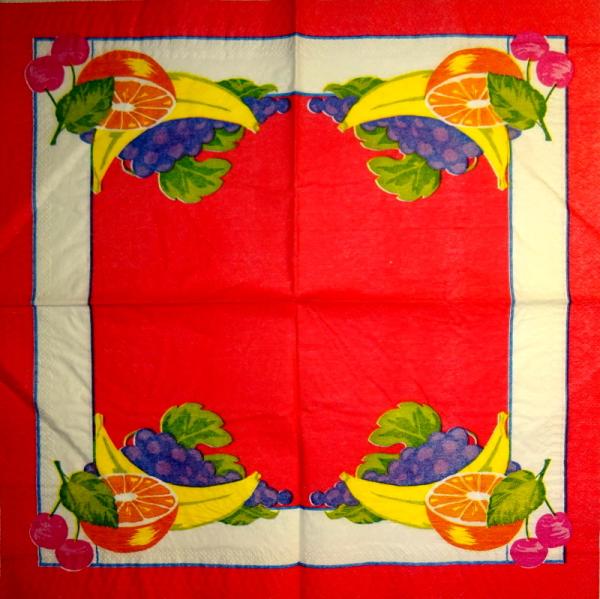 102 Lemons,  Oranges - 3-ply (red)